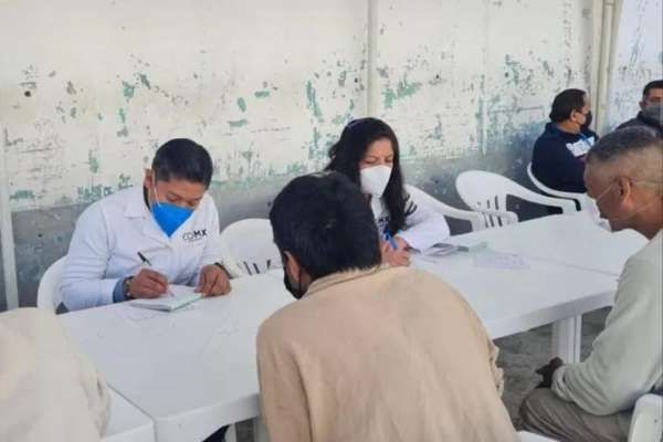 Aplican casi 16 mil vacunas contra covid-19 en centros penitenciarios de la CdMx